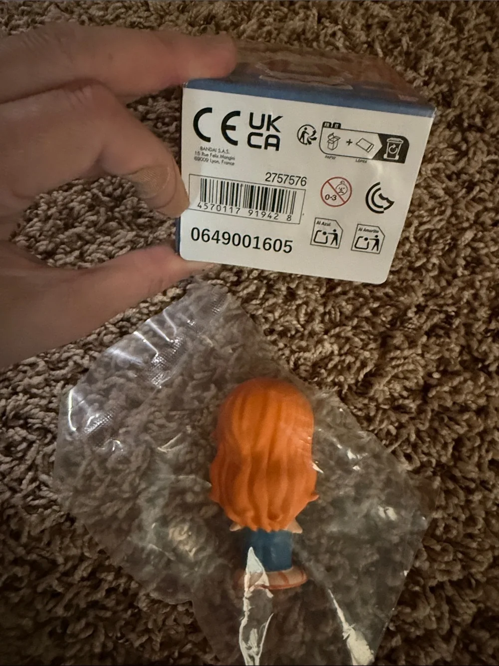 Bandai One Piece Softbits Blind Box Figure - Nami New